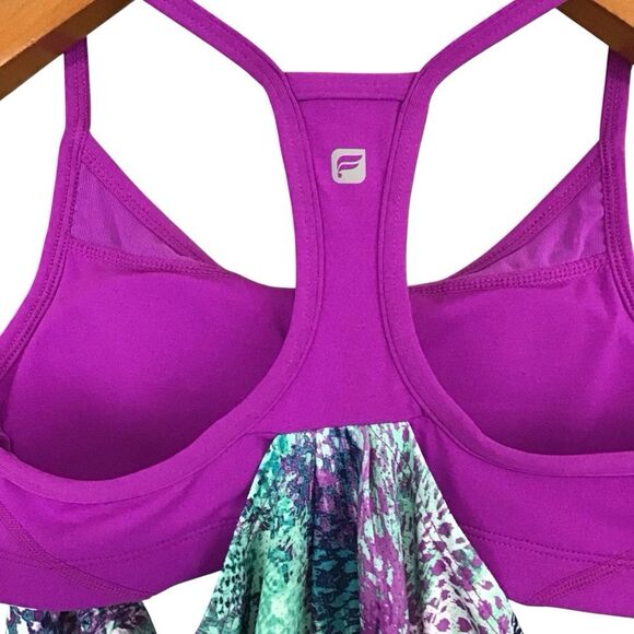 Fabletics Norwalk Tank XXS Purple and Teal Patterned NWT - Picture 4 of 7